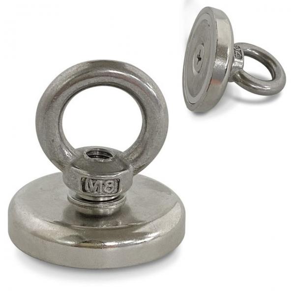 네오디움 고리자석(O형 벌크 M8) 48mm 원형고리 후크