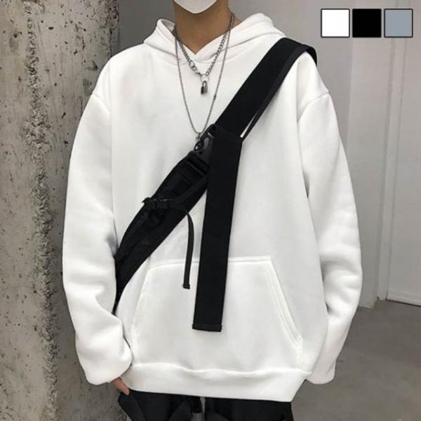 슬림핏 남여공용 후드 티셔츠