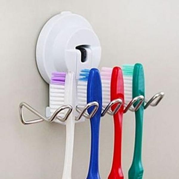 굿센스 스파이더 록 컴팩트 칫솔 걸이 칫솔꽂이 칫솔거치대 칫솔홀더 칫솔건조대 칫솔꽃이