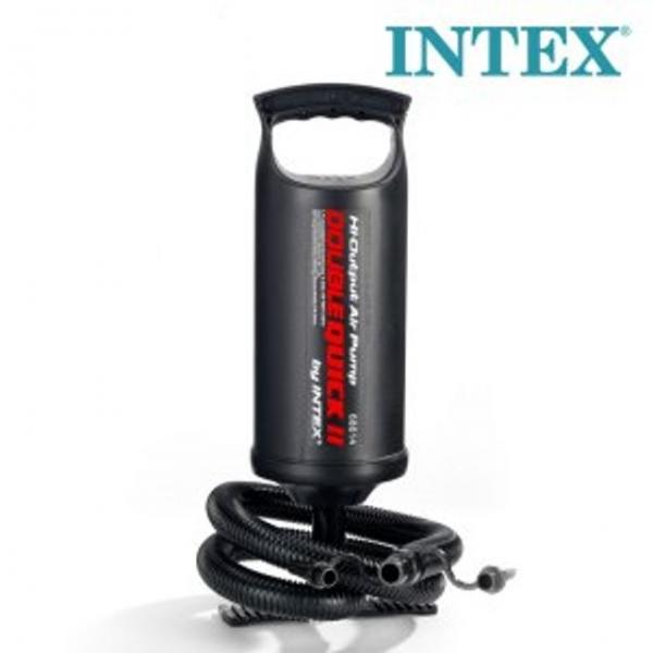INTEX 핸드펌프 68614 에어목베게 에어매트 에어펌프