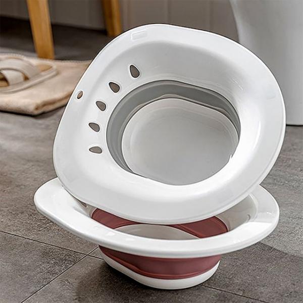 간편 접이식 폴딩 좌욕기 위생 변기 엉덩이 비데