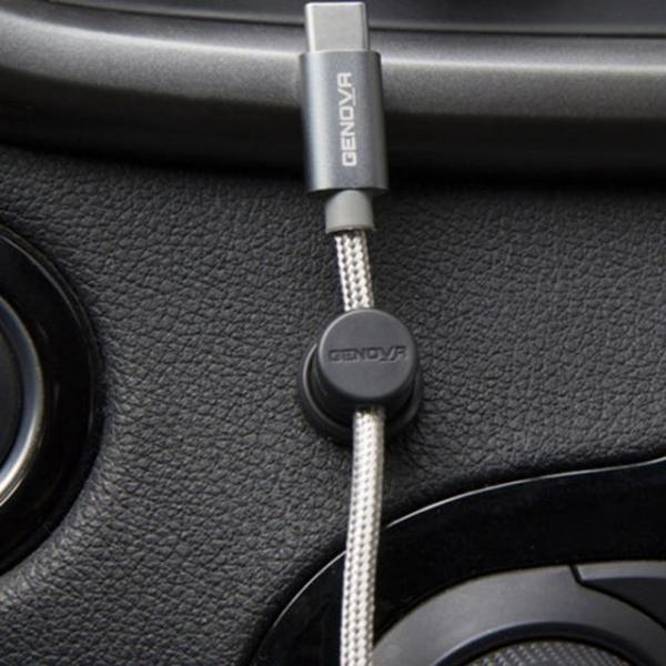 자동차 선정리 클립 후크 고정 걸이 케이블 자석 홀더