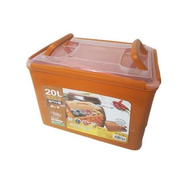 황토 밀폐 멀티누름락 6호중 9L W