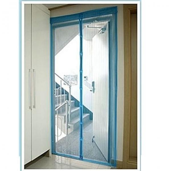 방문 모기장 100X210cm 블루