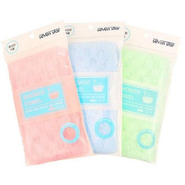 풍성한 거품 블럭 샤워 타월 3P 거품 타월 목욕 용