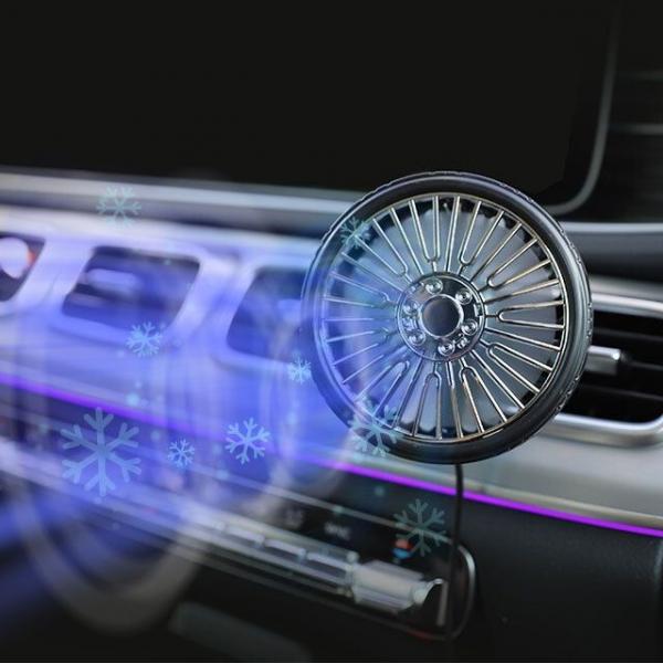 아트로마 블랙핑크 에어 써큘레이터 선풍기 차량용