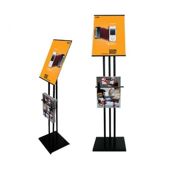 철제 잡지꽂이 카다로그 팜플렛 브로셔 진열 거치대