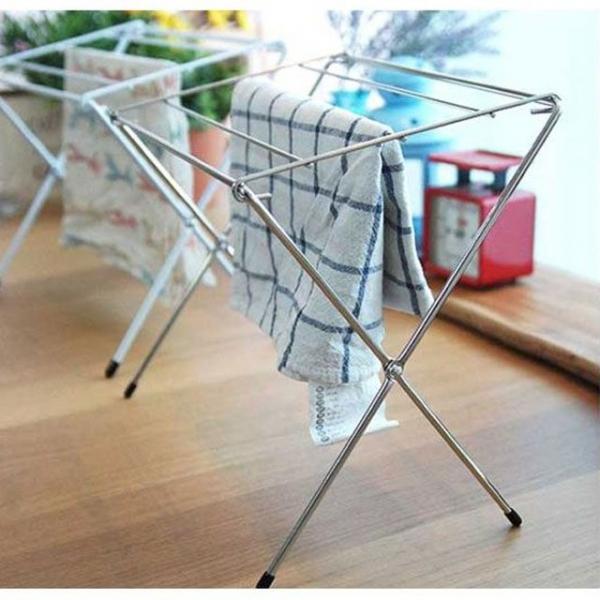튼튼한 스텐 미니 건조대 1P 행주 수건 빨래 걸이