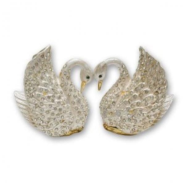 백조 2P 장식품 인테리어 소품 미니어처 집꾸미기