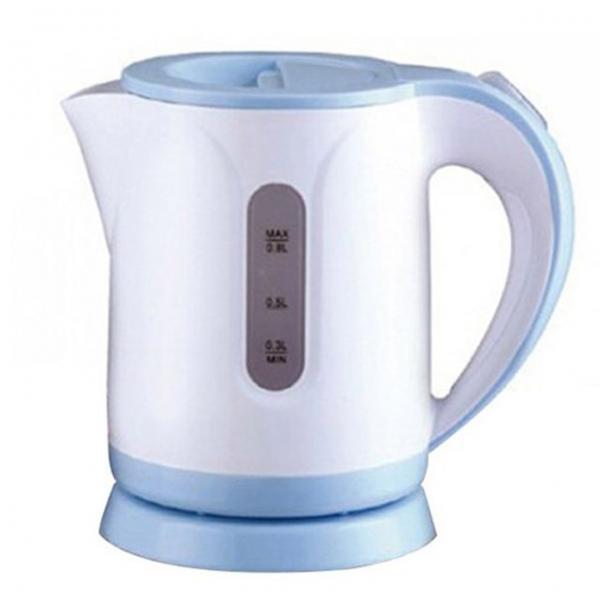 키친플라워 커피포트 전기포트 전기주전자 블루 0.8L
