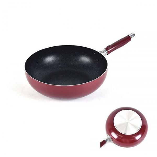 보급형 업소용 마블 코팅 튀김팬 28cm