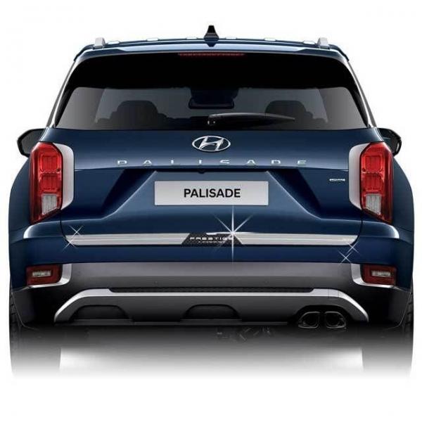 펠리세이드 프리미엄 레터링 트렁크 가니쉬 메탈몰딩