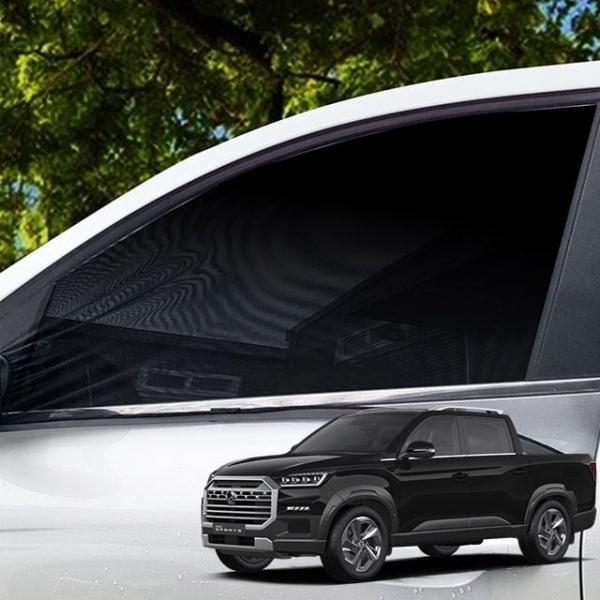 렉스턴스포츠쿨맨 차량용 캠핑 차박 모기방충망