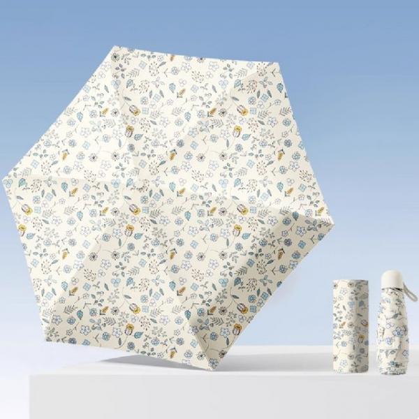 꽂잎 미니 5단 우산 양산 양우산 휴대용우산 미니우산