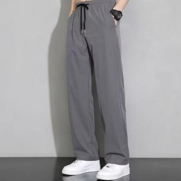 남녀공용 여름 쿨링 냉감 팬츠 아이스 슬랙스