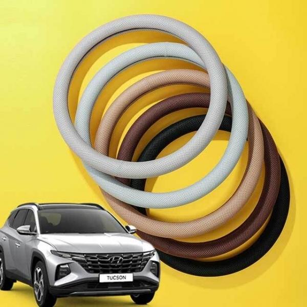 투싼 NX4 핸들커버 쿨메쉬 땀흡수 핸들커버