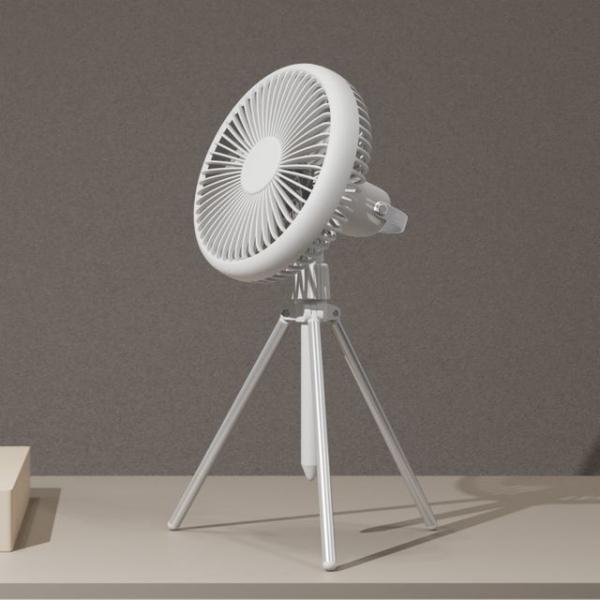 자동회전 리모컨 무선 선풍기 탁상용 야외 사무실