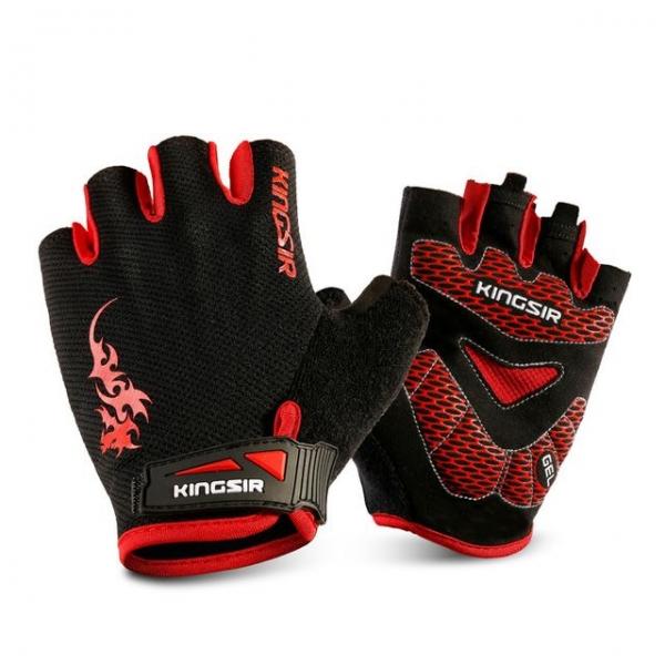 KINGSIR킹썰 스포츠 자전거 여름용 반장갑 선택0
