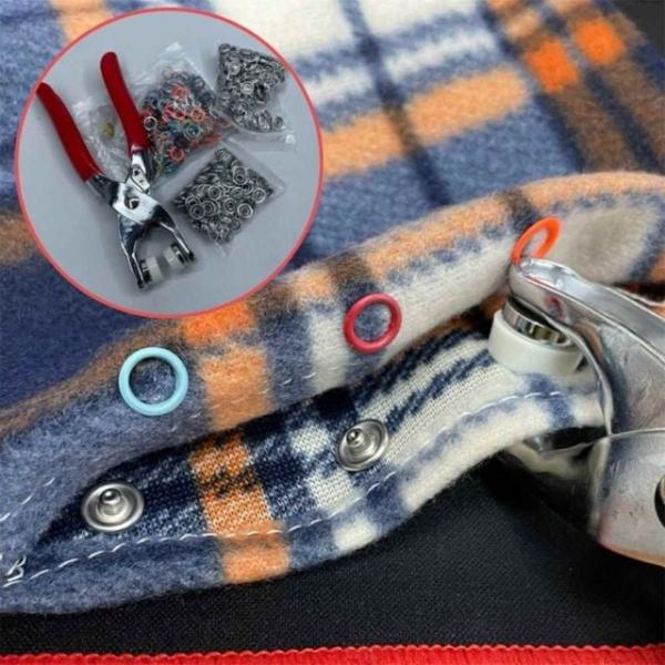 옷수선 컬러 스냅단추 펀칭기 단추 세트 스냅단추펀치세트 스냅단추펀치