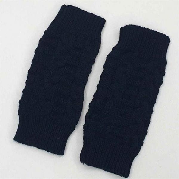 꽈배기 니트 핸드워머 손토시 블랙 손목 암워머