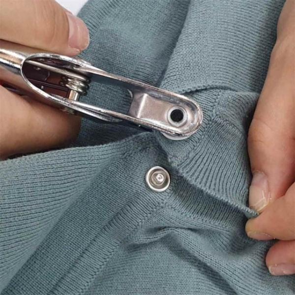 옷수선 컬러 스냅단추 100P 부자재 똑단추