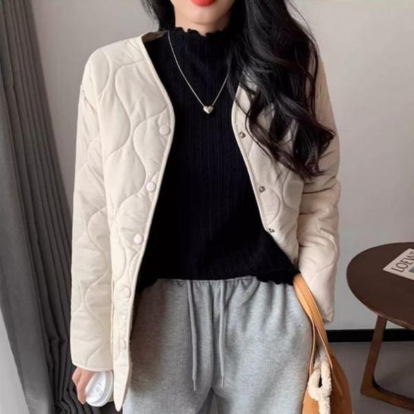 F007592_날라리 하이넥 소프트터치 자가드 반폴라니트 반목니트