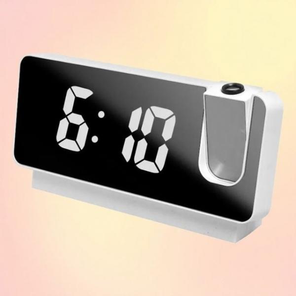 무소음 디지털 LED 알람시계 인테리어 탁상용 심플