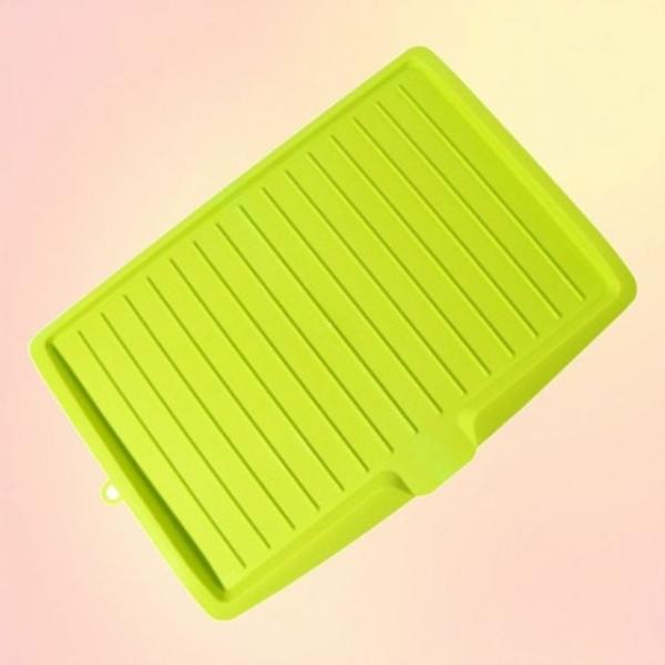 식기 물빠짐 매트 드라이 선반 논슬립 실리콘 건조대