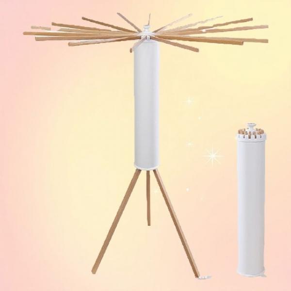 접이식 원형건조대 좁은공간 빨래건조대 수납 베란다