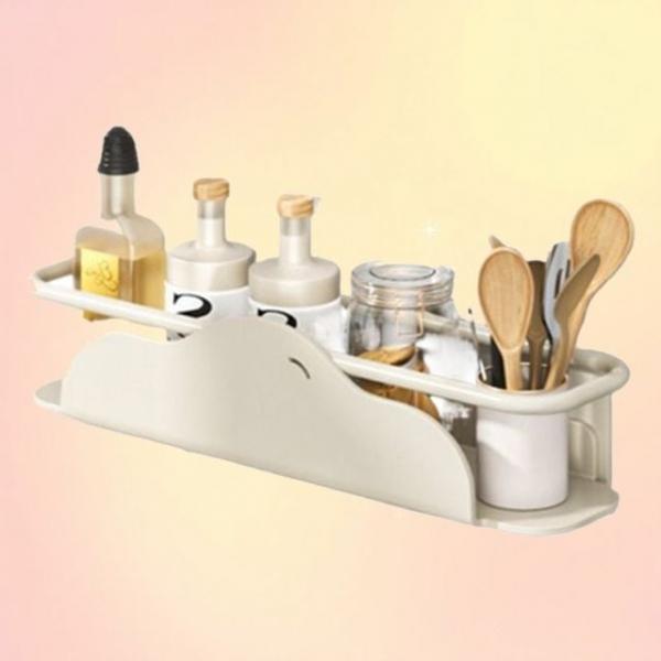 냉장고 세탁기 옆면 공간활용 마그네틱 자석선반 수납