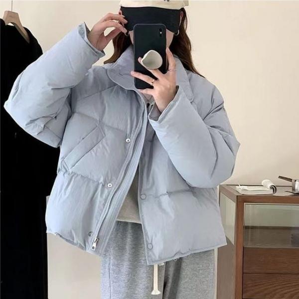 스노우 하이넥 파스텔 아방핏 웰론패딩