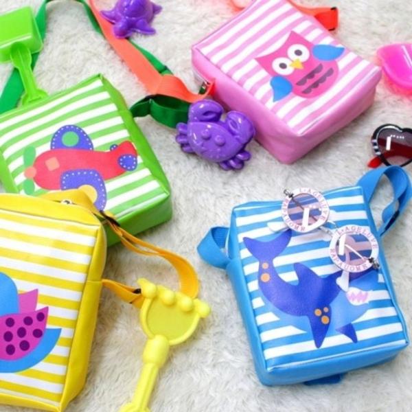 투명 물놀이 여름 키즈 어린이 소아 유아 가죽 크로스백