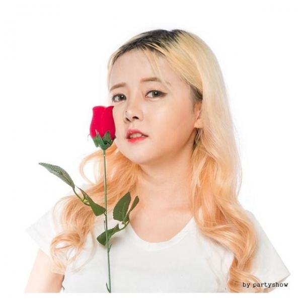 PWM - DK 장미꽃조화(1송이)생일파티