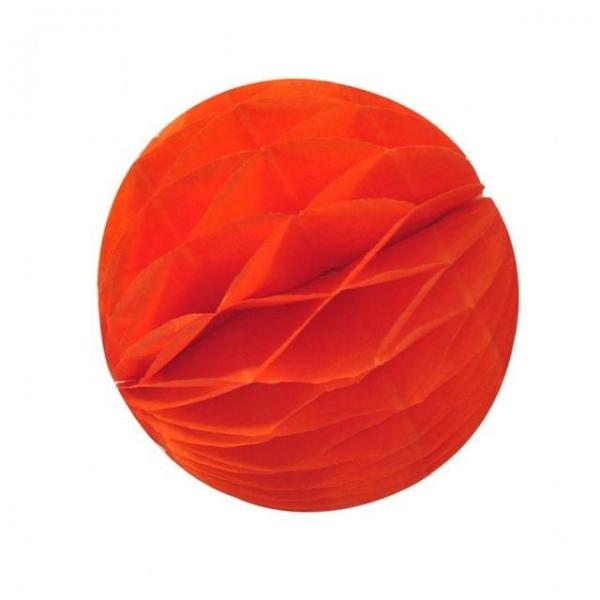 PWM - DK 페이퍼허니컴볼(6cm)오렌지 꽃볼 페이퍼벌룬