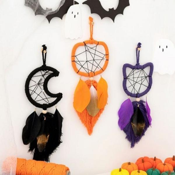 DIY 마크라메 할로윈 리스