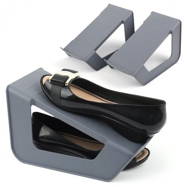 3P 슈즈 홀더 랙 렉 그레이 신발 신발장 정리대 수납