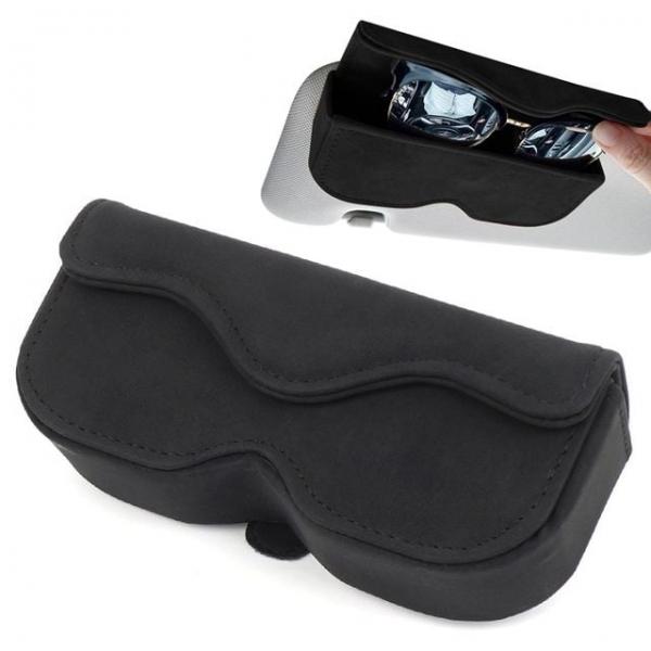 차량용 선글라스 케이스 블랙 거치대 수납 안경