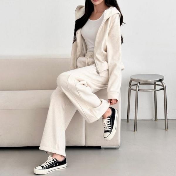 노튼힐 후드집업 와이드바지 트레이닝 세트 SD-251111