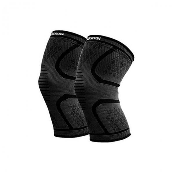 포시즌 타이트 무릎 보호대 2p 1set 근육 관절 등산