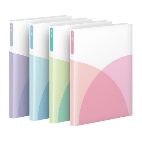 4색 1개 A4 포켓클리어북 30매 전후면 수납 클리어화일 파일케이스 파일