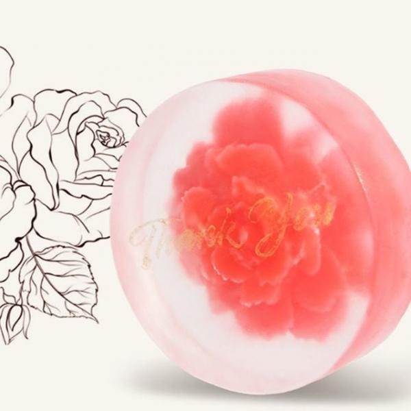 꽃 감사 수제비누 클렌징 선물 세안 비누 박스포장