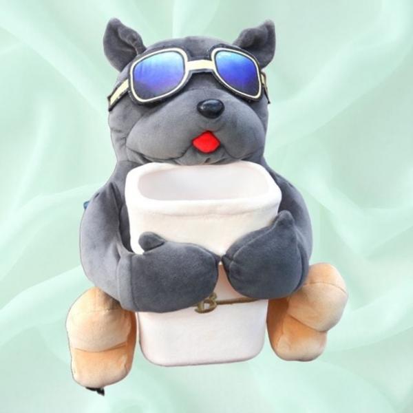 휴지통 캐릭터용품 차량용 차꾸미기 방수 케이스