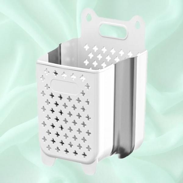 벽걸이 틈새 화장실 통기성 수거함 세탁물 바구니