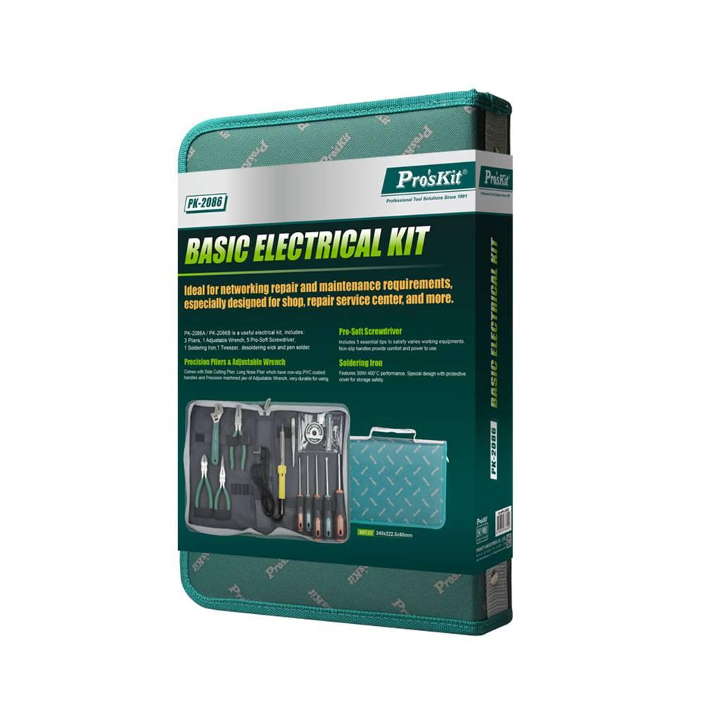 Prokit(PK-2086B) 일반 전기작업용 공구 세트 PK820