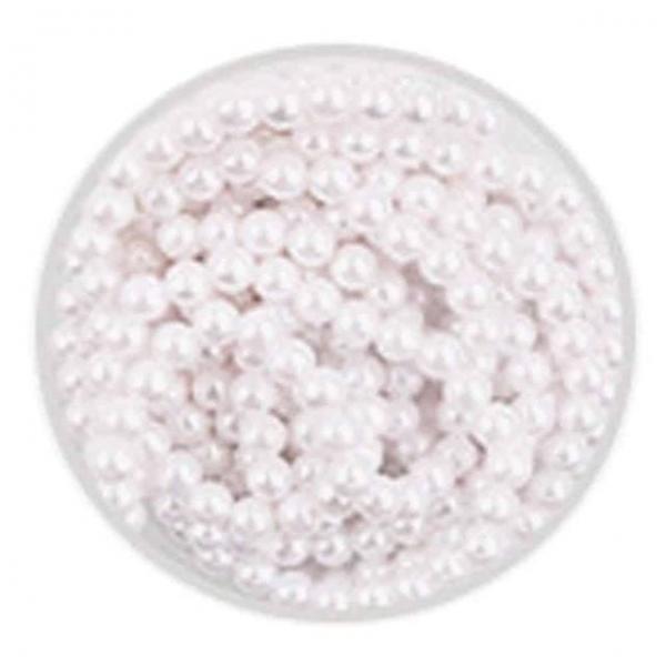 진주 흰색 8mm 예쁜구슬 꾸미기소품 볼줄