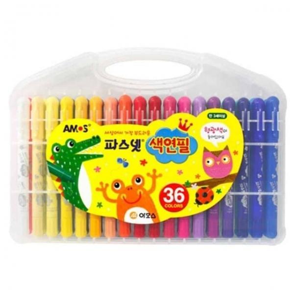 파스넷 색연필 36색 어르신색칠공부 유치원색연필 컬러펜슬