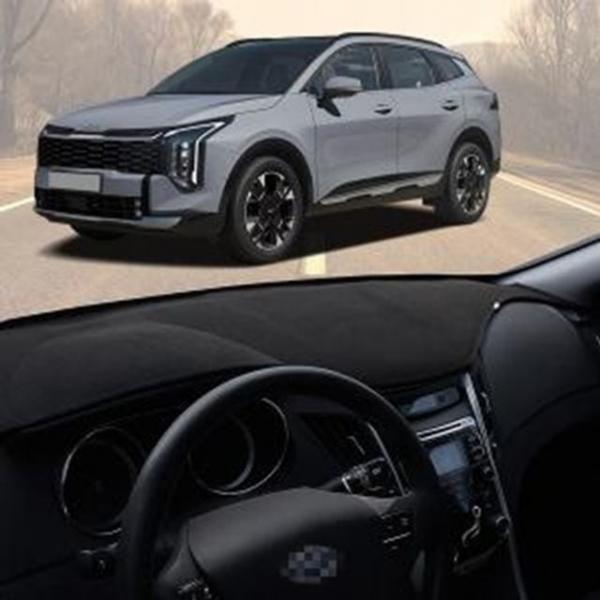 더뉴스포티지NQ5 대쉬보드커버 논슬립 미끄럼방지 자동차 대시보드커버 난반사 눈부심 햇빛가리개 썬매트