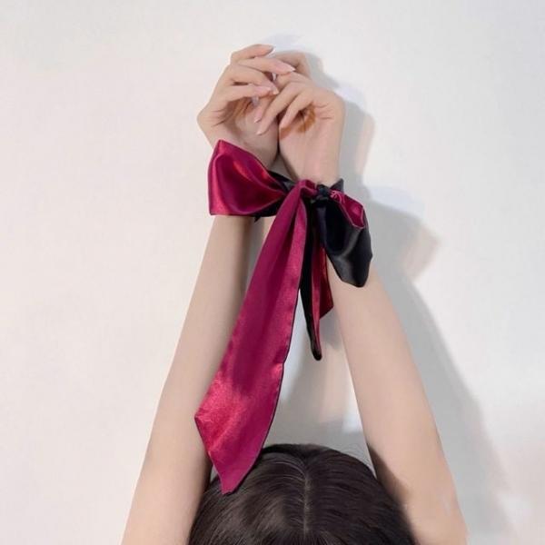 실크 양면 시야제한 눈가리개