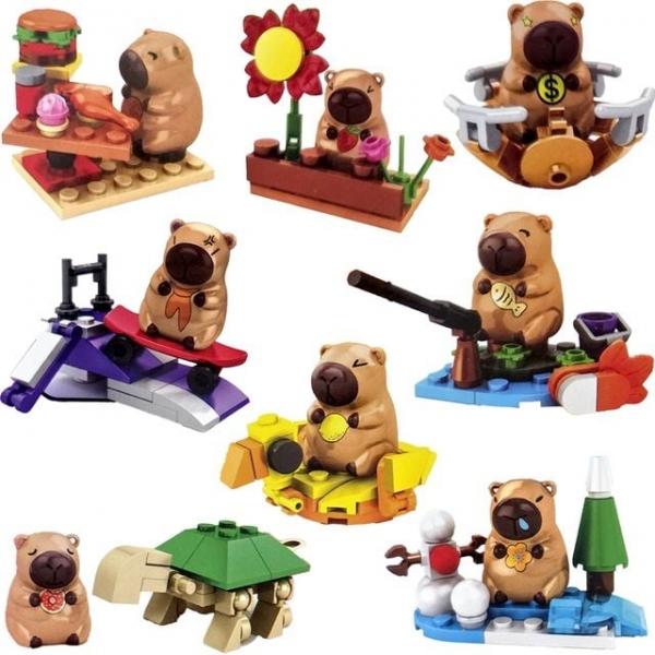 카피바라 피크닉 블럭 (8개)