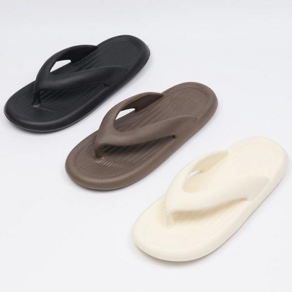 EVA 폭신 쿠션 쪼리슬리퍼 여름 남녀공용 비치샌들